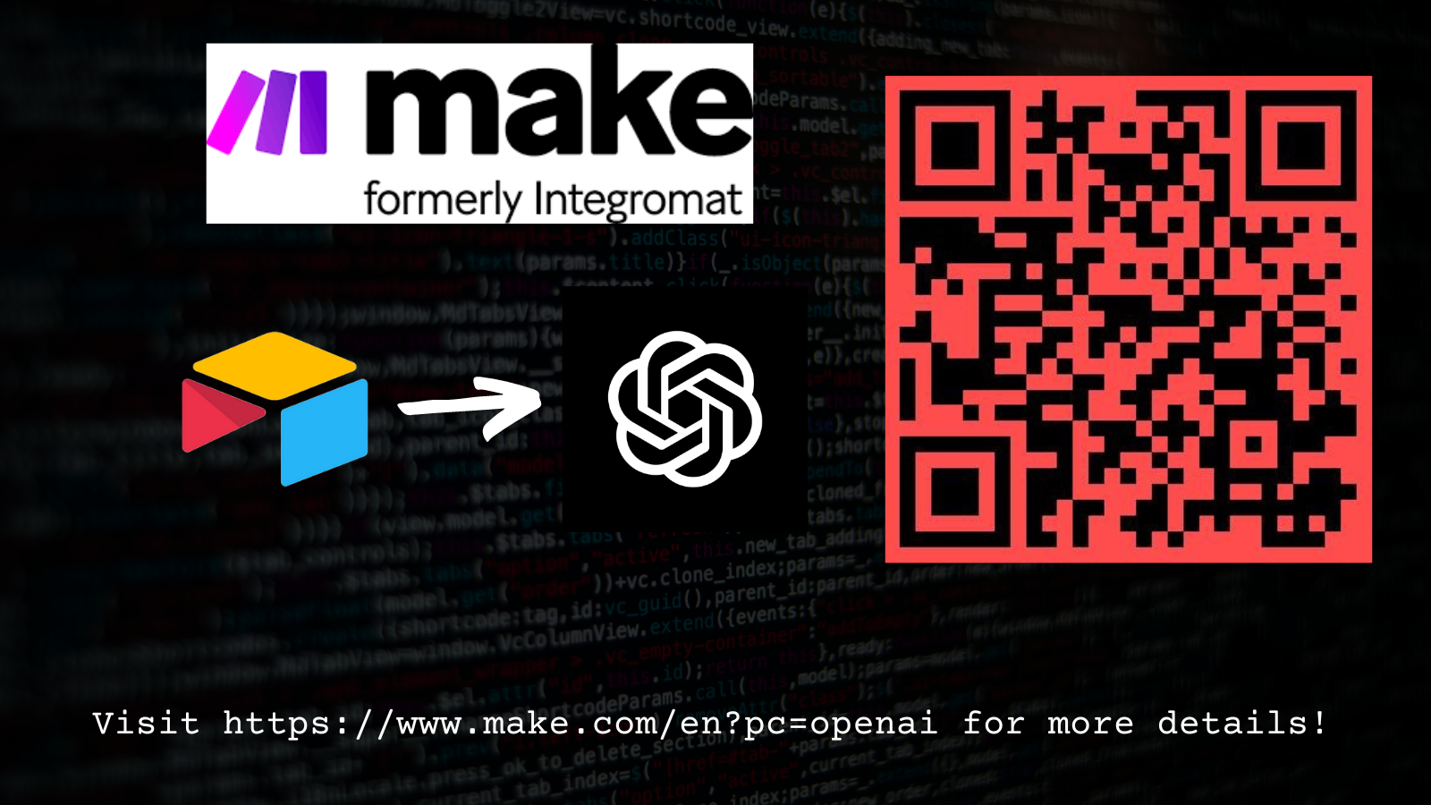 Make.com has an automation integrator